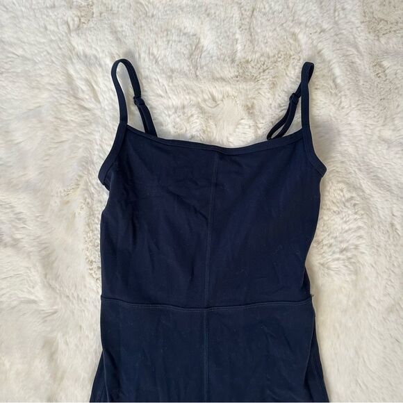 Aritzia Wilfred Free divinity romper in navy blue - Picture 6 of 10